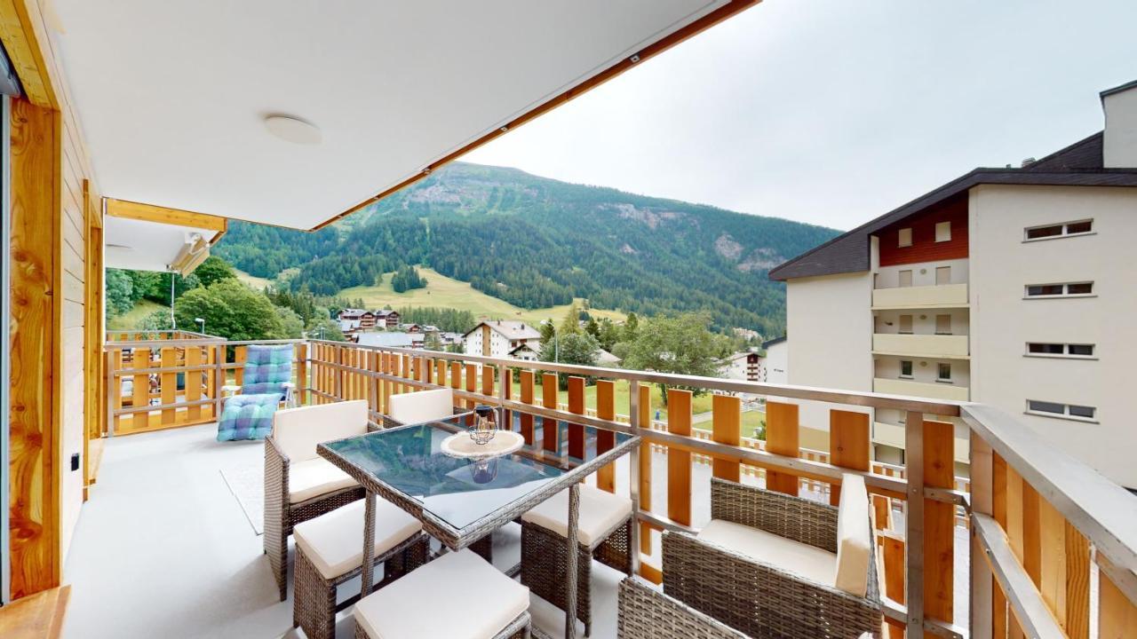 Apartment With Sauna And Mountain View Лойкербад Экстерьер фото